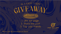 Easy Giveaway Mechanics Facebook Event Cover