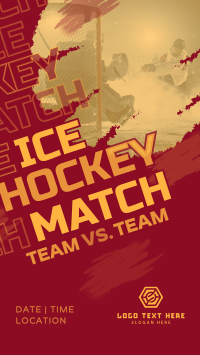 Ice Hockey Versus Match Instagram Reel