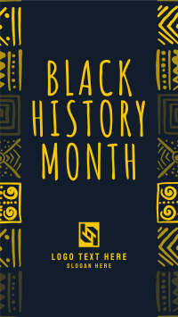 Celebrating Black History Facebook Story