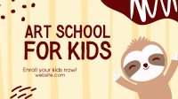 Art School for Kids Facebook Event Cover