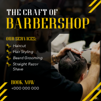 Grooming Barbershop Instagram Post