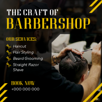 Grooming Barbershop Instagram Post Image Preview