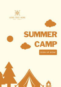 Kids Summer Camp Flyer