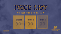 Quirky Check Rates Animation
