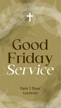  Good Friday Service Video