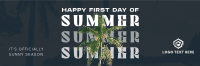 Summer Palm Tree Twitter Header Image Preview