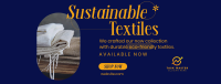 Sustainable Textiles Collection Facebook Cover Image Preview