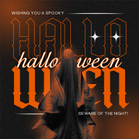 Spooky Halloween Instagram Post Image Preview