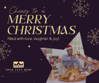 A Merry Christmas Feast Facebook Post