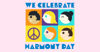 Tiled Harmony Day Facebook Ad