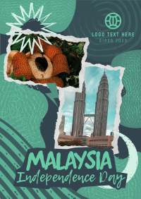 Quirky Collage Malaysia  Poster