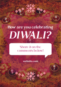 Diwali Engagement Poster