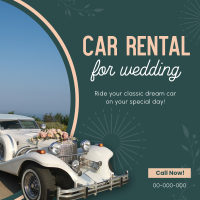 Classic Car Rental Instagram Post Image Preview