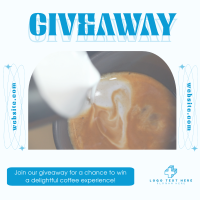 Nice Cafe Giveaway  Instagram Post