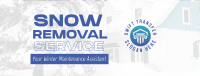 Pro Snow Removal Facebook Cover Image Preview