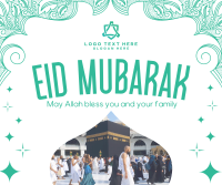 Starry Eid Al Fitr Facebook Post