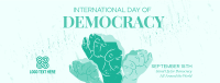 International Day Of Democracy Facebook Cover example 1