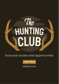 The Hunting Club Flyer