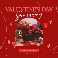 Valentine's Day Giveaway Instagram Post