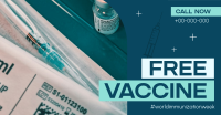 Free Vaccine Week Facebook Ad