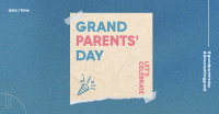 Grandparent's Day Paper Facebook Ad Image Preview