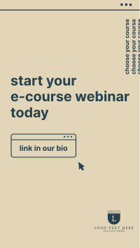 E-Course Webinar Instagram Story