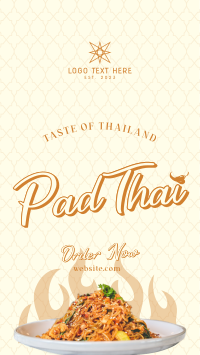 Authentic Pad Thai Instagram Story