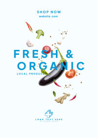 Fresh Vegetables Flyer