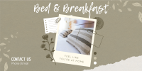 Homey Bed and Breakfast Twitter Post