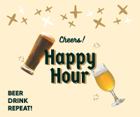 Cheers Happy Hour Facebook Post Image Preview