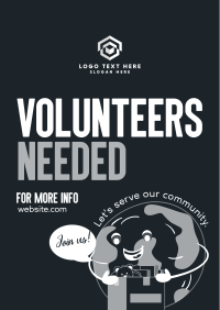 Humanitarian Community Volunteers Poster