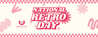 Nostalgic Retro Day Facebook Cover Image Preview