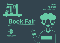 Kids Book Fair Postcard