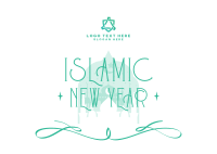 Celebrate Islamic New Year Postcard
