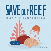 Save Our Reef Linkedin Post