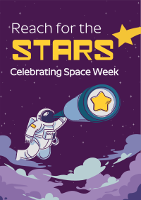 Space Week Fairytale Poster