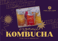 Healthy Kombucha Postcard