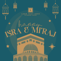 Happy Isra and Mi'raj Instagram Post