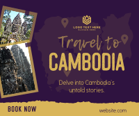 Travel to Cambodia Facebook Post