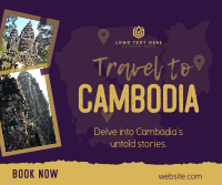 Travel to Cambodia Facebook Post