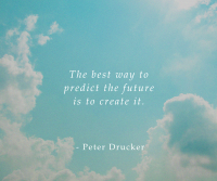 Create Your Future Motivational Quote Facebook Post