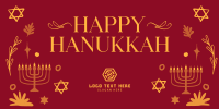 Peaceful Hanukkah Twitter Post