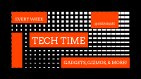 Tech Time YouTube Banner Image Preview