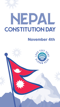 Nepal Day Facebook Story