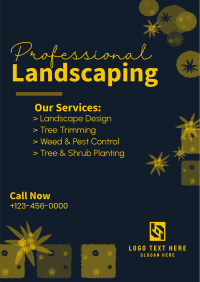 Professional Landscaping Flyer