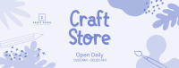 Craft Store Timings Facebook Cover Image Preview