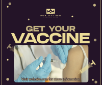 Get Your Vaccine Facebook Post