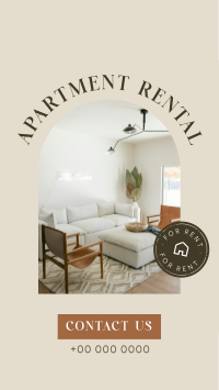 Apartment Rental Minimalist Facebook Story