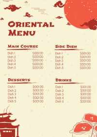 Menu Menu example 3