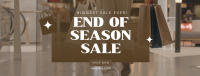 End of Season Shopping Facebook Cover Image Preview